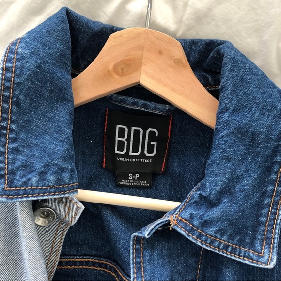 Patchwork Distressed Denim Jacket - Picture 4 of 6